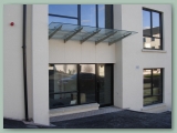 Cantilever Stainless Glass Canopy Rods