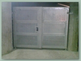 Perforated Paneled Gate