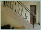 Contemporary Style Metal Balustrade