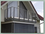 Stainless Balcony with Rod Type Railing