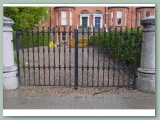 Heavy Cast Iron Gate