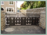 Contemporary Sliding Gate