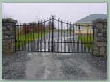 Heavy Wrought Iron gate