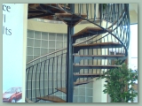 Spiral Stairs with Curved Bars
