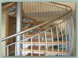 Spiral Stainless handrail